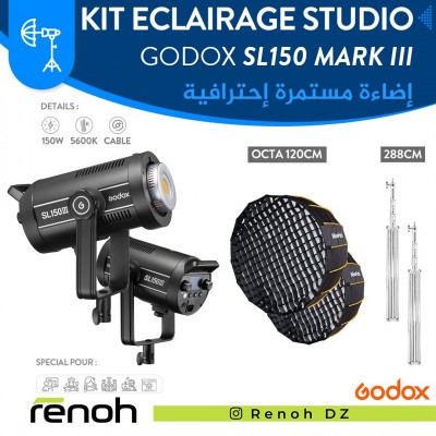 eclairages-kit-eclairage-studio-godox-sl150-mk-iii-birkhadem-alger-algerie