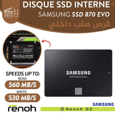 Disque SSD Interne SAMSUNG SSD 870 EVO (4 TB)