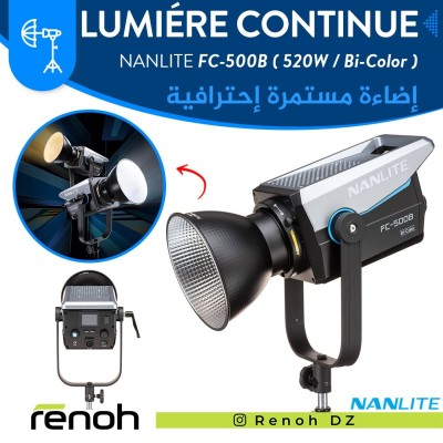 Lumiére Continue COB NANLITE FC-500B ( 520W / Bi-Color )