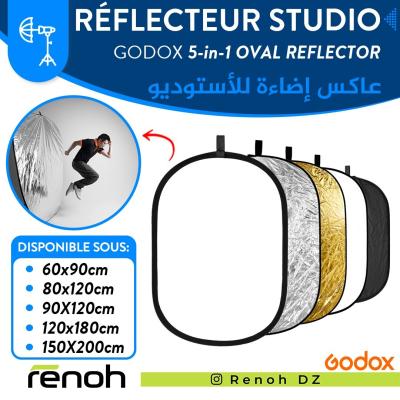 Réflecteur De Lumiére GODOX 5 in 1 OVAL REFLECTOR