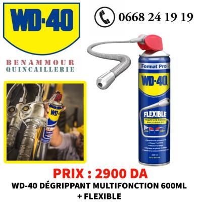 WD-40 DÉGRIPPANT MULTIFONCTION + FLEXIBLE 600ML