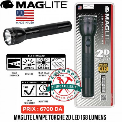 R-55H, Lampe torche Wolf Safety LED Rechargeable, Jaune, 80 lm
