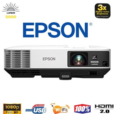 VIDEO PROJECTEUR EPSON EB-2250U - 5000 LUMENS - 1920 * 1200 - WIFI