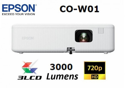 DATASHOW EPSON CO-W01 3000 LUMENS HDMI
