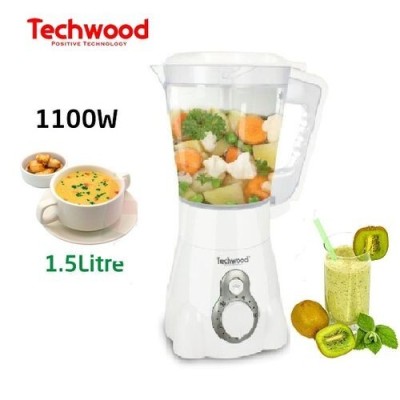 Techwood Blender Chauffant - 1100W - Tblc-161 -Blanc