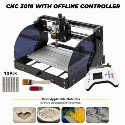 CNC 3018 Pro CNC 3018 300*180*45mm CNC Machine GRBL Control with Offline Controller 3 Axis