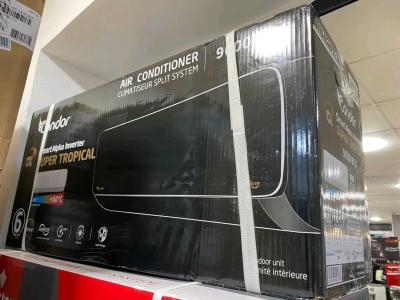 Climatiseur condor 9000btu 12000btu 18000btu 24000btu inverter super tropical smart 