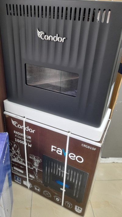 Promotion chauffage condor 10kw noir