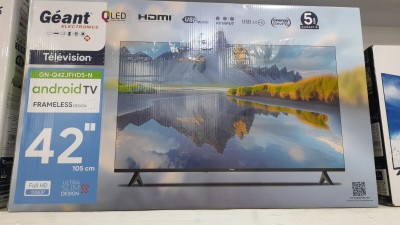 Promotion téléviseur géant 42 pouces Android tv smart 