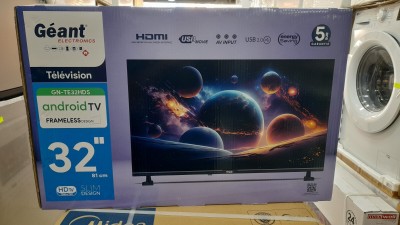 Promotion téléviseur géant 32 pouces smart Android tv 