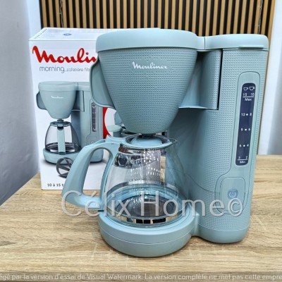 MOULINEX Cafetière Filtre Morning 15 tasses (Filtre inclus) FG2M1310