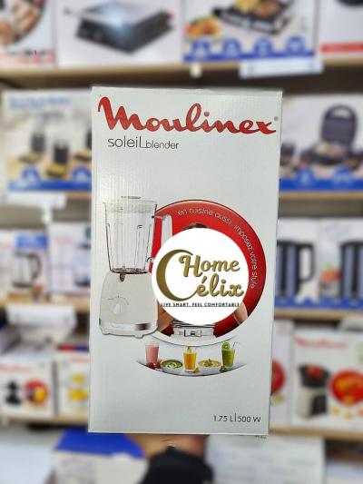 MOULINEX Soleil Blender Mixeur 1.75L 500w Ivoire 6 lames