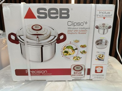 SEB Clipso+ Precision 6L Autocuiseur Cocotte