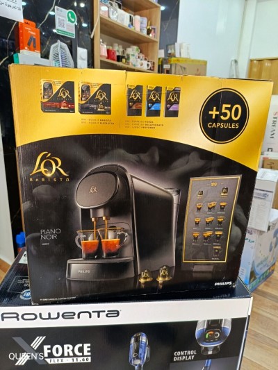 PHILIPS L'or Barista Sublime Compact machine a café 50 capsule 19 bars 1450w 2 tasses LM901205 BLACK