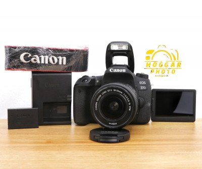 Canon EOS 77D+18-55mm STM 24 millions de pixels, films Full HD, Wi-Fi , NFC 