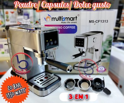 Cafetiere 3en1 a bras