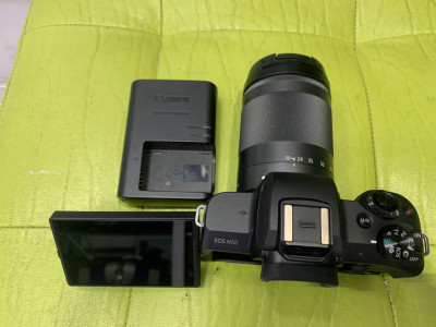 Canon m50 + 18-150mm is stm 