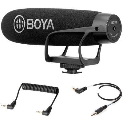 BOYA Microphone Cardioid Shotgun BY-BM2021