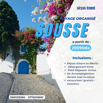 voyage-organise-tunisie-par-bus-ouled-yaich-blida-algerie