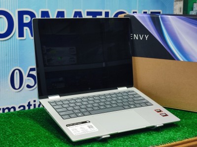 HP Envy x360 14 RYZEN 5 8640HS 16GO RAM 512SSD 14 FHD+ X360 TACTILE JAMAIS UTILISÉ 