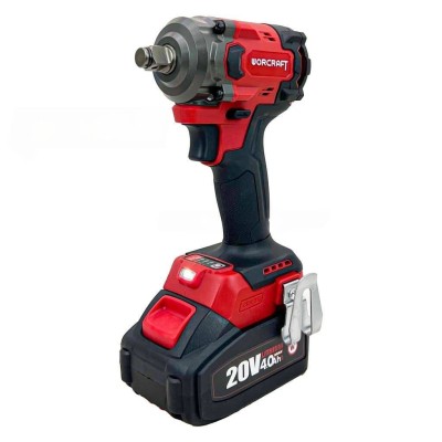 Boulonneuse clé à chocs sans fil 20V Li-Ion 1 Batterie 4.0ah Brushless 1/2" DR 450Nm CIW-S20LiBM-450