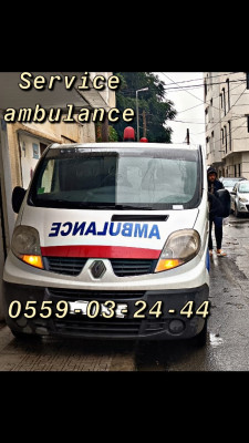 Service ambulances 24/24 7/7