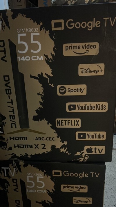 TV KIOWA 55 pouces 4k smart android Google tv 65000 da