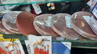 Papier à verre girafe 