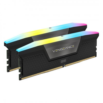 VENGEANCE RGB 32GB (2x16GB) DDR5 DRAM 6000MTs CL36 AMD EXPO & Intel XMP Memory Kit