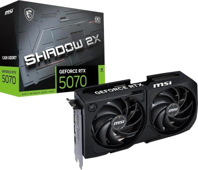MSI NVIDIA GeForce RTX 5070 12G Shadow 2X OC Carte Graphique
