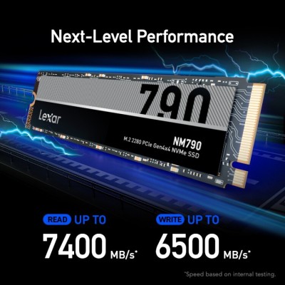 NVMe Lexar NM790 M.2 1TB 2280 PCIe Gen 4x4