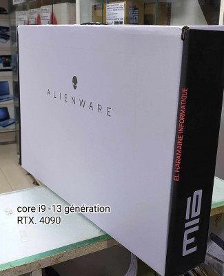 DELL Alienware m16 - CORE i9 13TH GENE/ RTX4090 /RAM 32 GB /SSD 2 TB / Écran =16"IPS  480 Hz