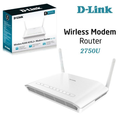 D-Link 300 Mbps sans fil N USB ADSL2 + modem routeur DSL-2750U 