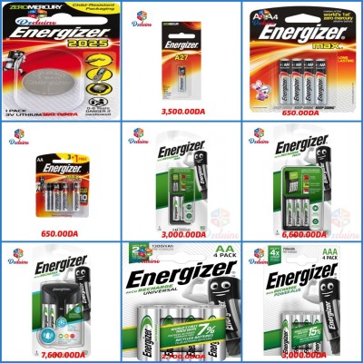 CHARGEUR ENERGIZER & PILES