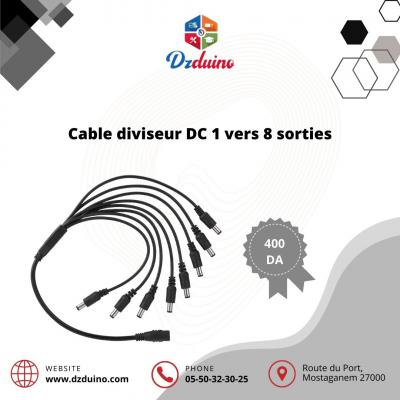 composants-materiel-electronique-cable-diviseur-dc-mostaganem-algerie