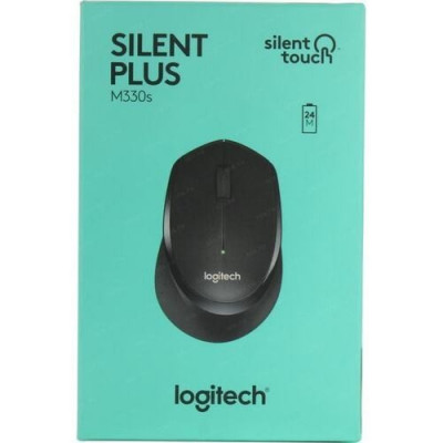 Logitech M330 Silent Plus souris sans fil Récepteur Nano USB 2,4GHz - Capteur Optique 1000 ppp