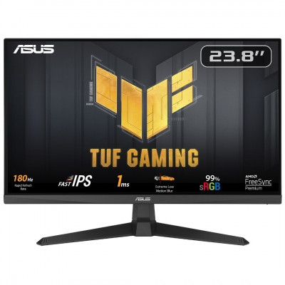 ECRAN ASUS TUF GAMING VG249QL3A 23.8" -180Hz - 1080p FHD - IPS - 1ms - 1920x1080 - FreeSync & G-SYNC