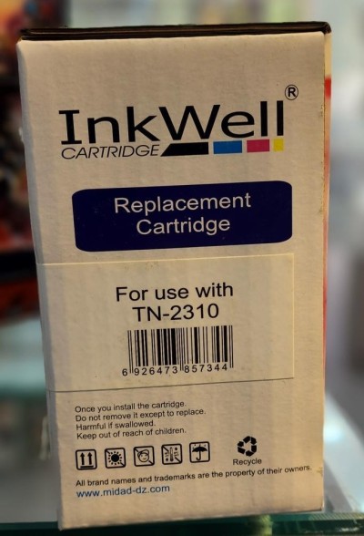 TONER BROTHER INKWELL TN-2310 - BALCK - CAPACITY 12 000 PAGES