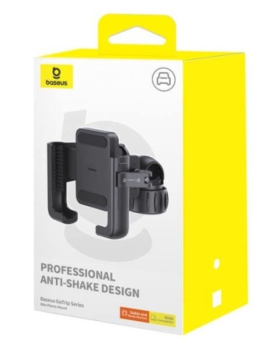 BASEUS GOTRIP SERIES - SUPPORT VOITURE - PROFESSIONNEL - ANTI SHAKE - FLEXIBLE - SOLIDE - NOIR
