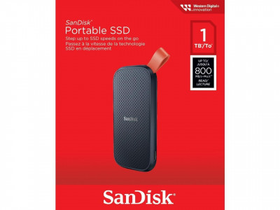 SanDisk 1TB SSD portable - Disque SSD externe - USB-C - USB 3.2 -  Jusqu'à 800 Mo/s 