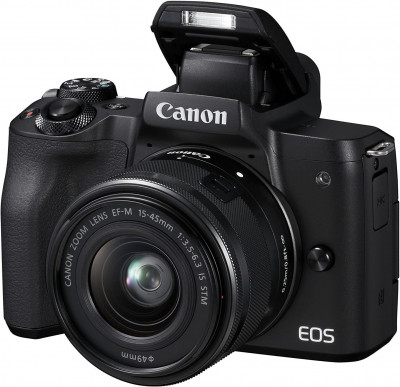 CANON EOS M50 Mark ii Appareil Photo +  Avec Objectif 15-45mm is STM
