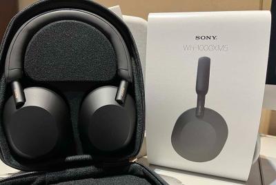SONY WH-1000XM5 Casque Sans-Fil - Bluetooth 5.2 - Autonomie 30h - Micro Intégré - Capteur Tactile