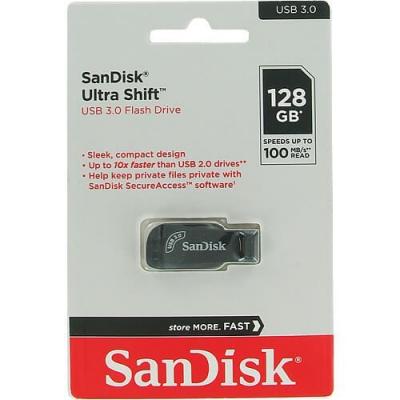 SanDisk Ultra Shift 128 Go Clé USB 3.0 Jusqu'a 100MB/s