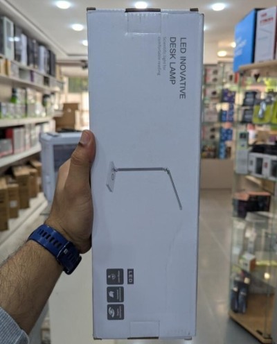 MAXESLA PH384 - LED INOVATIVE DESK LAMP - CHARGEMENT SANS FIL - MODE LECTURE - TACTILE - BLACK 