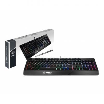 MSI Vigor GK20  Clavier gamer - Touches ergonomiques - Rétroéclairage RGB 
