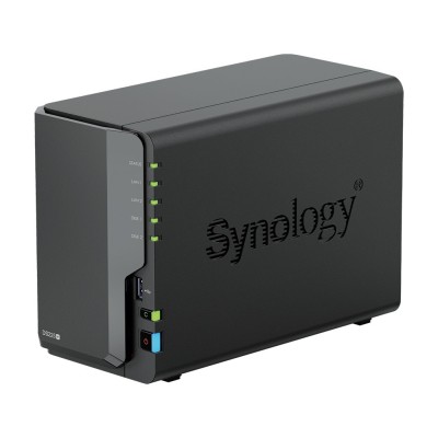 SYNOLOGY DS225+ - NAS 2 BAIES - CELERON J4125 - RAM 2GO  - 2.5 GBE - SAUVGARDE & PARTAGE - BLACK