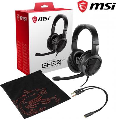 MSI IMMERSE GH30 V2 CASQUE GAMING HEADSET - MICROPHONE DÉTACHABLE - PLIABLE