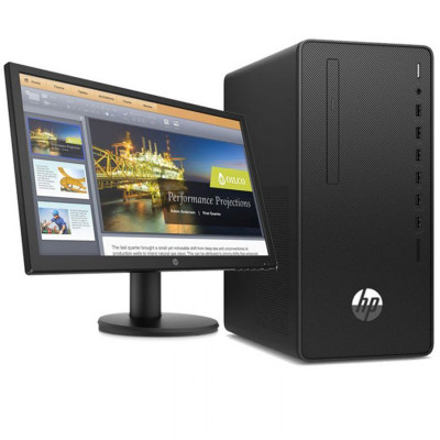 HP Desktop Prodesk 300 G6 Intel Core  I5-10400 4GB 1TB HDD - Ecran 21.5" Full HD