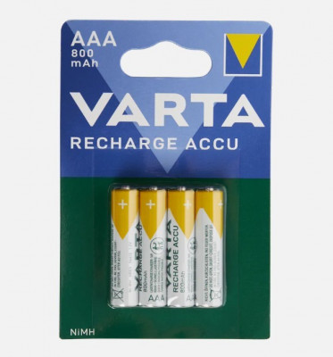VARTA Piles rechargeables AAA 800 mah