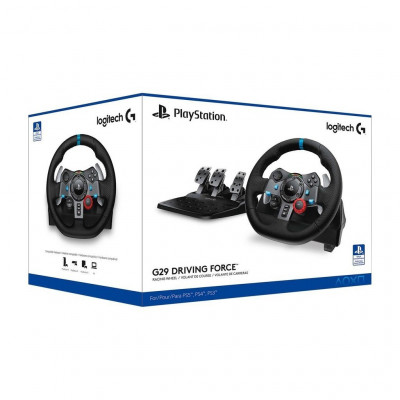 LOGITECH G29 Driving Force Racing Wheel for PS5, PS4, PS3 and PC 